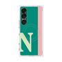 プレミアムスクエアケース with SnapMag［ オリジナル - initial color line - N green ］