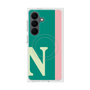 プレミアムスクエアケース with SnapMag［ オリジナル - initial color line - N green ］