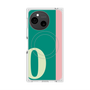 プレミアムスクエアケース with SnapMag［ オリジナル - initial color line - O green ］