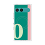プレミアムスクエアケース with SnapMag［ オリジナル - initial color line - O green ］