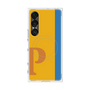 プレミアムスクエアケース with SnapMag［ オリジナル - initial color line - P orange ］