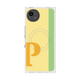 プレミアムスクエアケース with SnapMag［ オリジナル - initial color line - P yellow ］