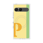 プレミアムスクエアケース with SnapMag［ オリジナル - initial color line - P yellow ］