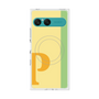 プレミアムスクエアケース with SnapMag［ オリジナル - initial color line - P yellow ］