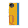 プレミアムスクエアケース with SnapMag［ オリジナル - initial color line - Q orange ］