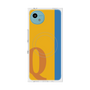 プレミアムスクエアケース with SnapMag［ オリジナル - initial color line - Q orange ］