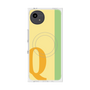 プレミアムスクエアケース with SnapMag［ オリジナル - initial color line - Q yellow ］