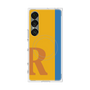 プレミアムスクエアケース with SnapMag［ オリジナル - initial color line - R orange ］