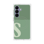 プレミアムスクエアケース with SnapMag［ オリジナル - initial two tone - S green ］