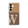 プレミアムスクエアケース with SnapMag［ オリジナル - initial two tone - W brown ］