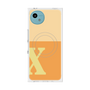 プレミアムスクエアケース with SnapMag［ オリジナル - initial two tone - X orange ］