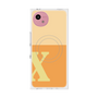 プレミアムスクエアケース with SnapMag［ オリジナル - initial two tone - X orange ］