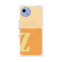 プレミアムスクエアケース with SnapMag［ オリジナル - initial two tone - Z orange ］