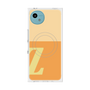 プレミアムスクエアケース with SnapMag［ オリジナル - initial two tone - Z orange ］
