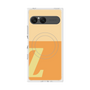 プレミアムスクエアケース with SnapMag［ オリジナル - initial two tone - Z orange ］