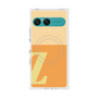 プレミアムスクエアケース with SnapMag［ オリジナル - initial two tone - Z orange ］