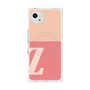 プレミアムスクエアケース with SnapMag［ オリジナル - initial two tone - Z pink ］