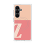 プレミアムスクエアケース with SnapMag［ オリジナル - initial two tone - Z pink ］