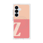 プレミアムスクエアケース with SnapMag［ オリジナル - initial two tone - Z pink ］
