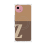 プレミアムスクエアケース with SnapMag［ オリジナル - initial two tone - Z brown ］