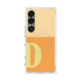 プレミアムスクエアケース with SnapMag［ オリジナル - initial two tone - D orange ］