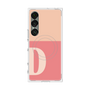 プレミアムスクエアケース with SnapMag［ オリジナル - initial two tone - D pink ］