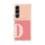 プレミアムスクエアケース with SnapMag［ オリジナル - initial two tone - D pink ］