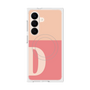 プレミアムスクエアケース with SnapMag［ オリジナル - initial two tone - D pink ］
