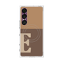 プレミアムスクエアケース with SnapMag［ オリジナル - initial two tone - E brown ］