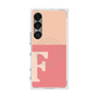 プレミアムスクエアケース with SnapMag［ オリジナル - initial two tone - F pink ］