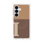プレミアムスクエアケース with SnapMag［ オリジナル - initial two tone - I brown ］