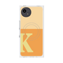 プレミアムスクエアケース with SnapMag［ オリジナル - initial two tone - K orange ］