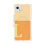 プレミアムスクエアケース with SnapMag［ オリジナル - initial two tone - L orange ］