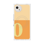 プレミアムスクエアケース with SnapMag［ オリジナル - initial two tone - O orange ］