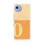 プレミアムスクエアケース with SnapMag［ オリジナル - initial two tone - O orange ］