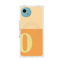 プレミアムスクエアケース with SnapMag［ オリジナル - initial two tone - O orange ］