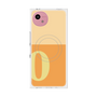 プレミアムスクエアケース with SnapMag［ オリジナル - initial two tone - O orange ］