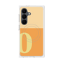 プレミアムスクエアケース with SnapMag［ オリジナル - initial two tone - O orange ］
