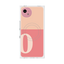 プレミアムスクエアケース with SnapMag［ オリジナル - initial two tone - O pink ］