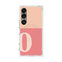 プレミアムスクエアケース with SnapMag［ オリジナル - initial two tone - O pink ］