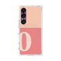 プレミアムスクエアケース with SnapMag［ オリジナル - initial two tone - O pink ］