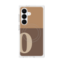プレミアムスクエアケース with SnapMag［ オリジナル - initial two tone - O brown ］