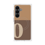 プレミアムスクエアケース with SnapMag［ オリジナル - initial two tone - O brown ］