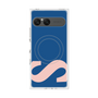 プレミアムスクエアケース with SnapMag［ オリジナル - initial color - S navy ］