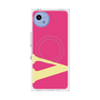 プレミアムスクエアケース with SnapMag［ オリジナル - initial color - V pink ］