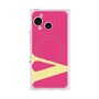 プレミアムスクエアケース with SnapMag［ オリジナル - initial color - V pink ］