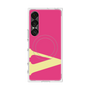 プレミアムスクエアケース with SnapMag［ オリジナル - initial color - V pink ］