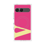 プレミアムスクエアケース with SnapMag［ オリジナル - initial color - V pink ］