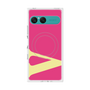 プレミアムスクエアケース with SnapMag［ オリジナル - initial color - V pink ］