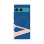 プレミアムスクエアケース with SnapMag［ オリジナル - initial color - V navy ］